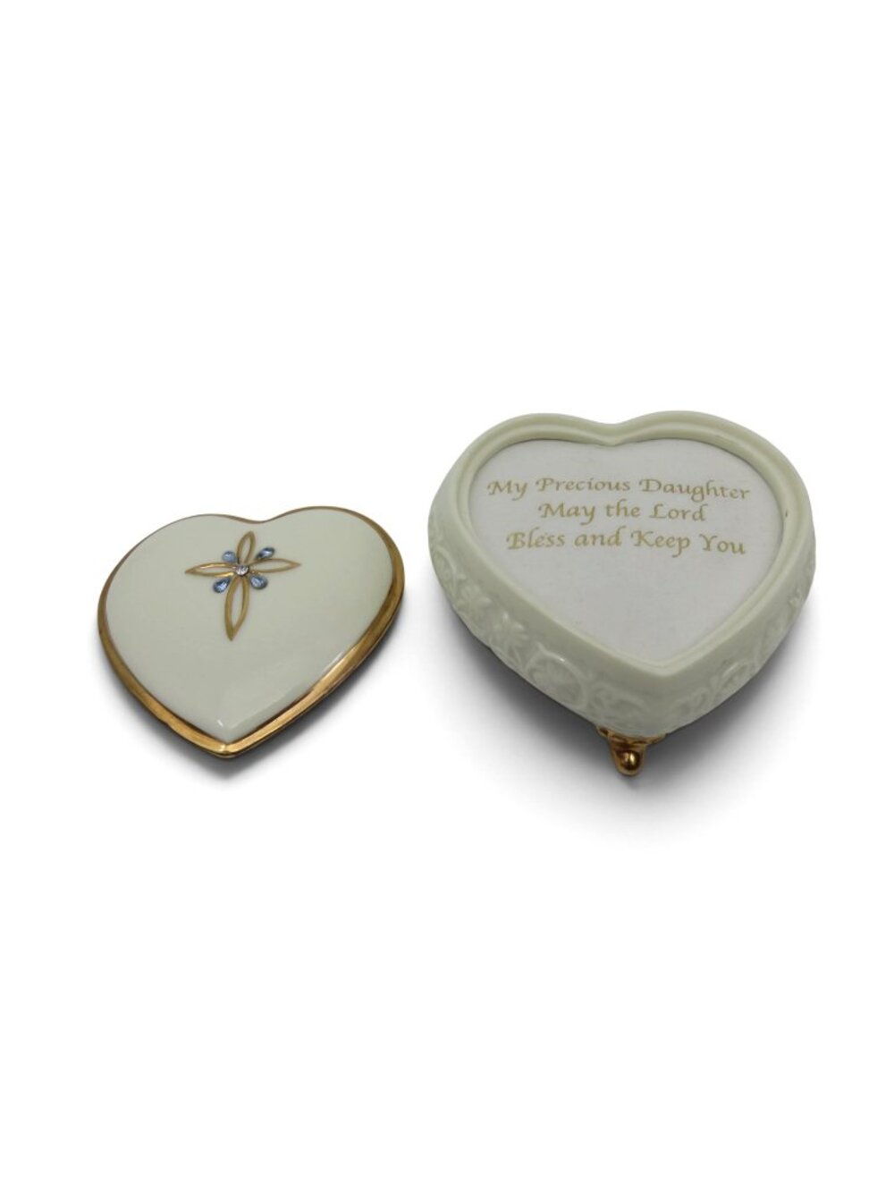Bradford Exchange My Blessed Daughter Porcelain Musical Keepsake Box